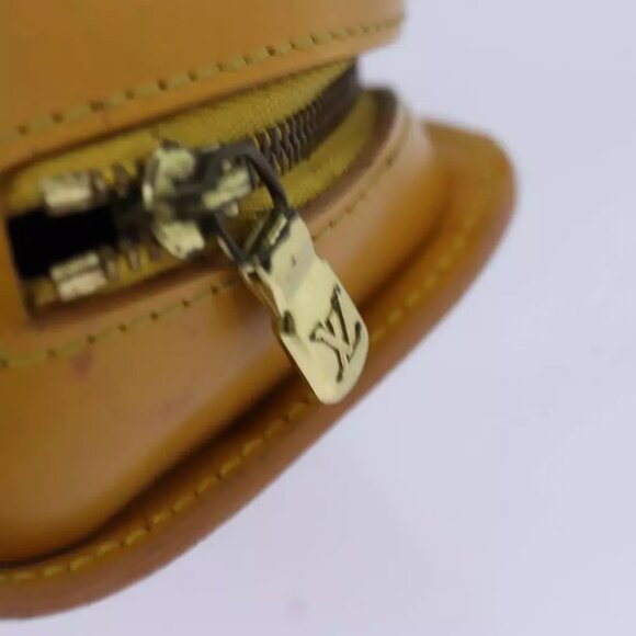 LOUIS VUITTON Epi Dauphine PM Pouch Yellow M48449 LV Auth th4880 - Picture 11 of 15